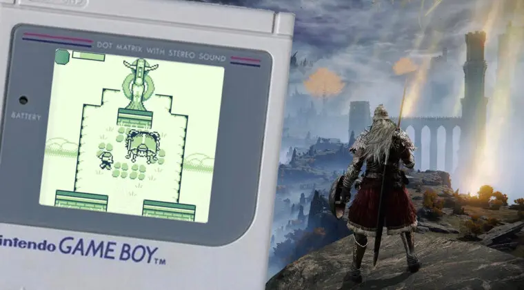 Imagen de Elden Ring... ¡¿para Game Boy?! Están desarrollando este alocado demake y es espectacular