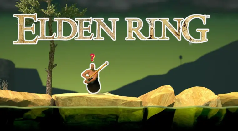 Imagen de Descubren un nuevo bug de Elden Ring que te deja vestirte como el personaje de Getting Over It