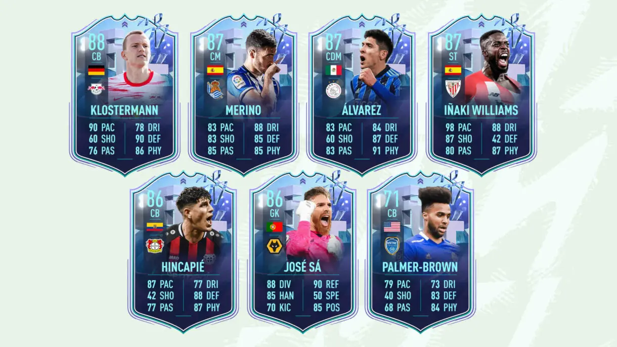 La otra mitad de las cartas Fantasy FUT que aseguraron uno de los tres upgrades FIFA 22 Ultimate Team