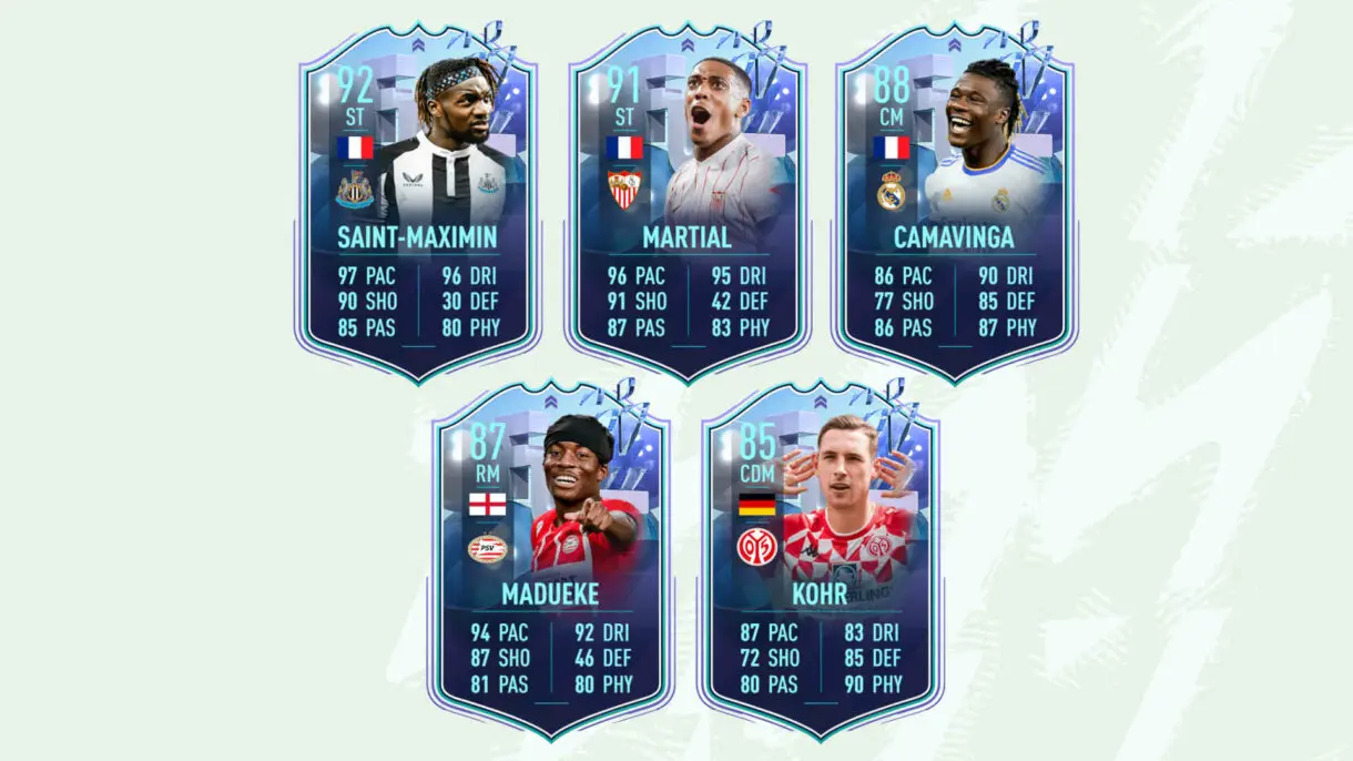 Cartas Fantasy que aseguraron el primer upgrade FIFA 22 Ultimate Team
