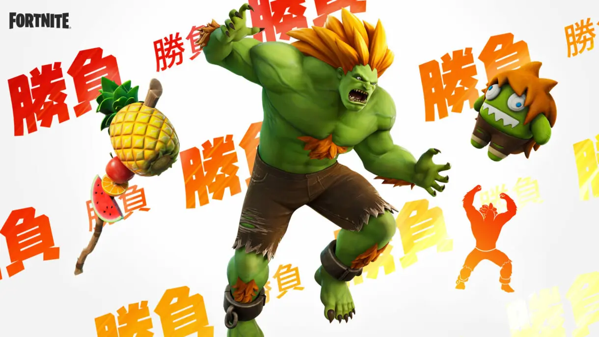 fortnite street fighter 1