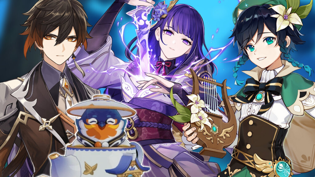 Usan la Relajatetera con los Arcontes de Genshin Impact