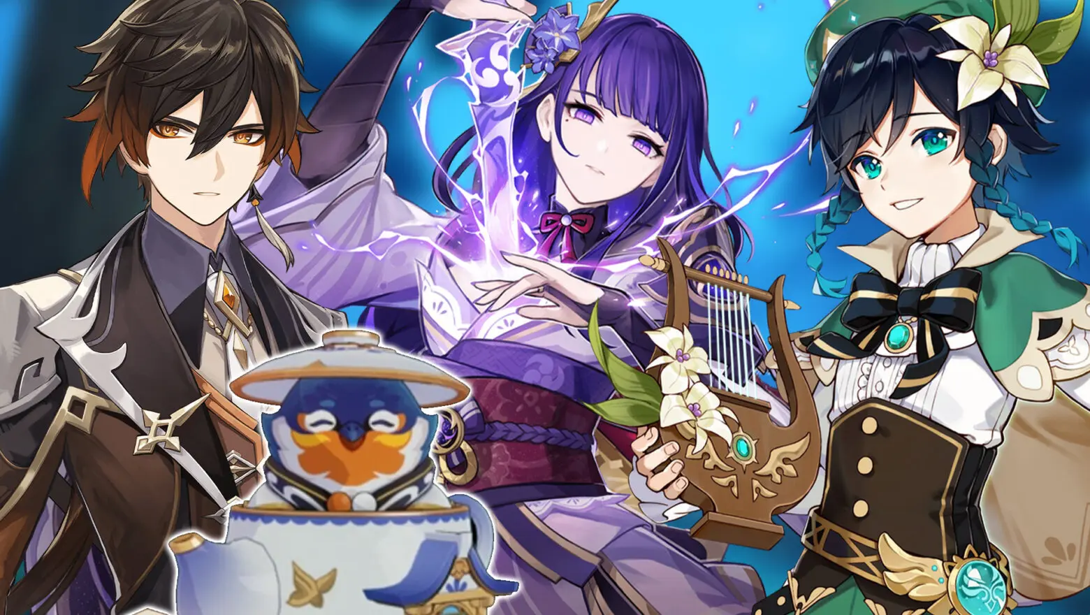 Usan la Relajatetera con los Arcontes de Genshin Impact