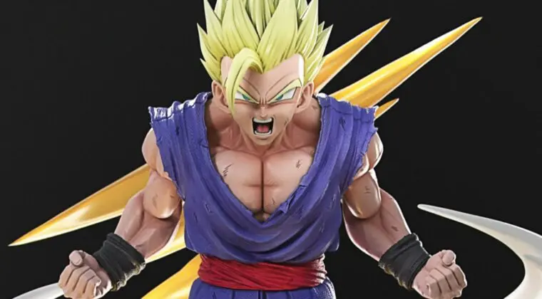 Imagen de Dragon Ball Super: Super Hero: Así es la espectacular figura de Gohan Super Saiyan que lo está petando