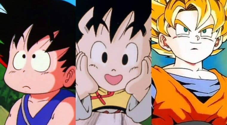 Imagen de Dragon Ball: Así eran Goku, Gohan y Goten con los mismos años