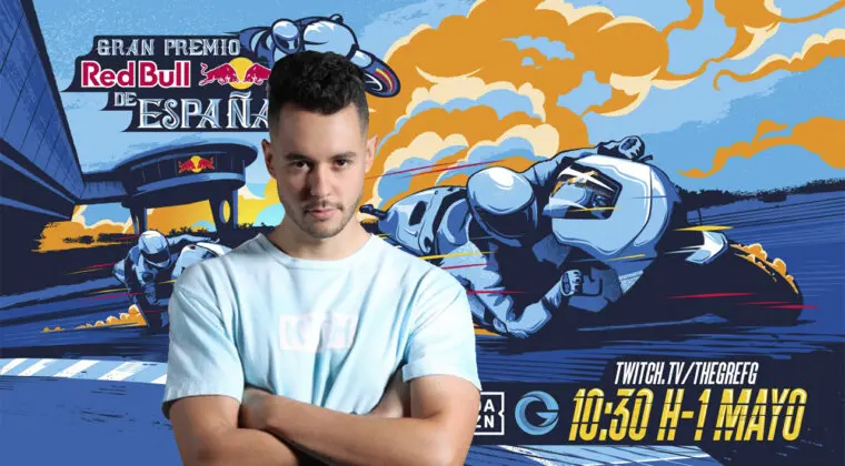 Imagen de The Grefg emitirá el Gran Premio de Jerez de Moto GP en su canal de Twitch