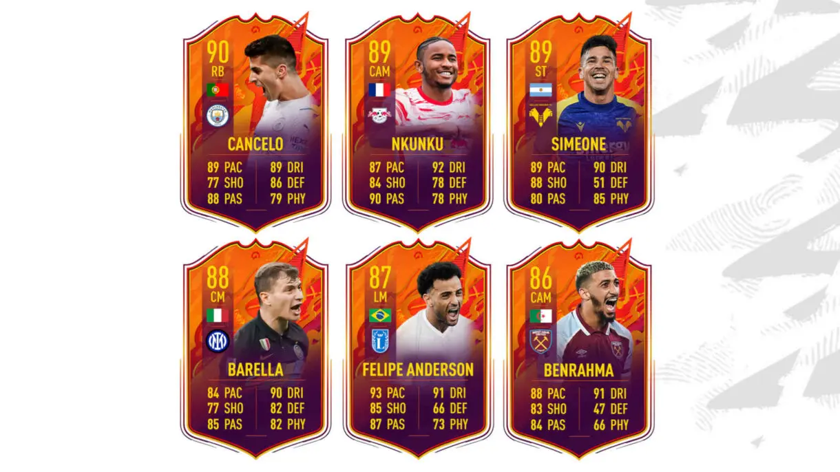 Cartas Headliners con una victoria FIFA 22 Ultimate Team