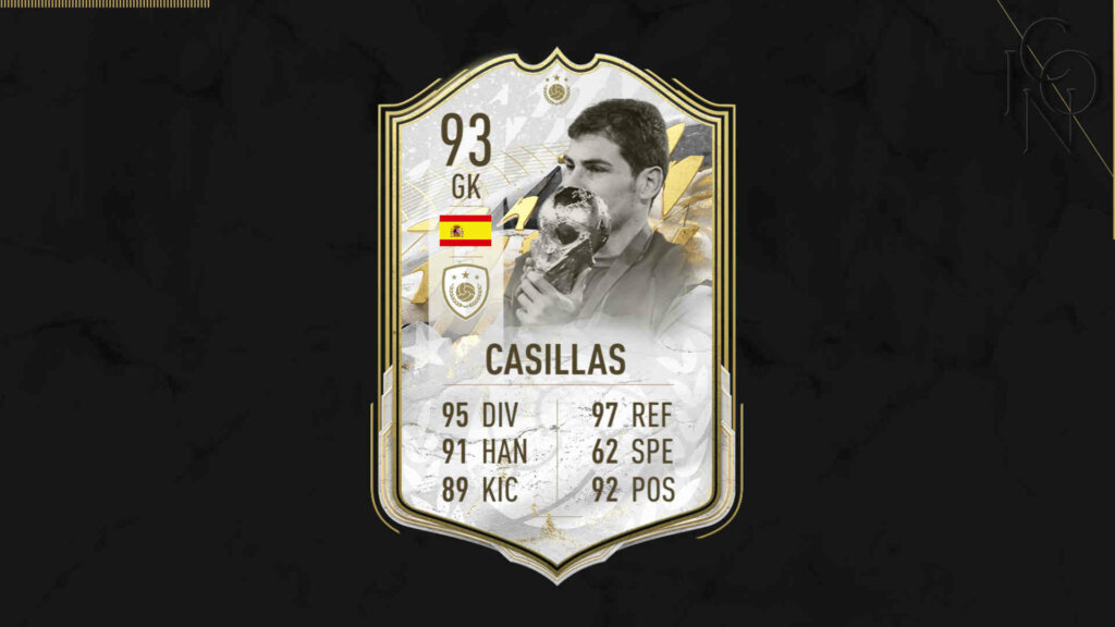 iker casillas moments icono sbc fifa 22