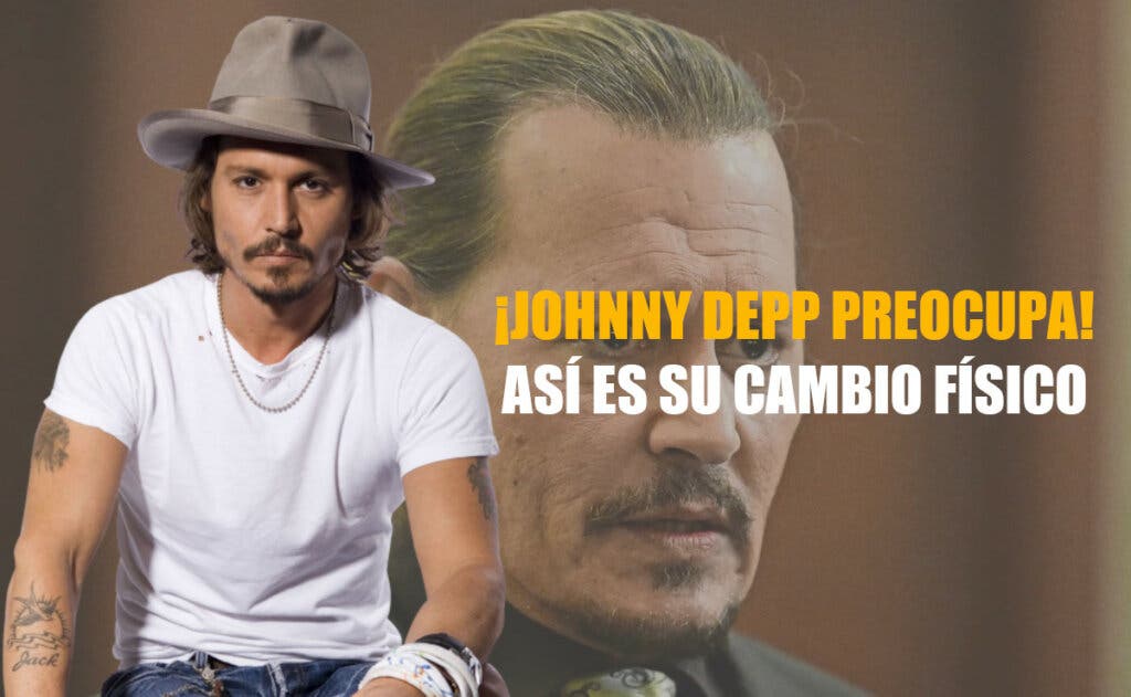 Johnny Depp cambio físico