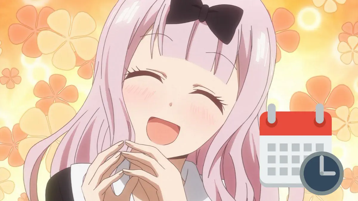 Kaguya-sama Love is War horario Chika