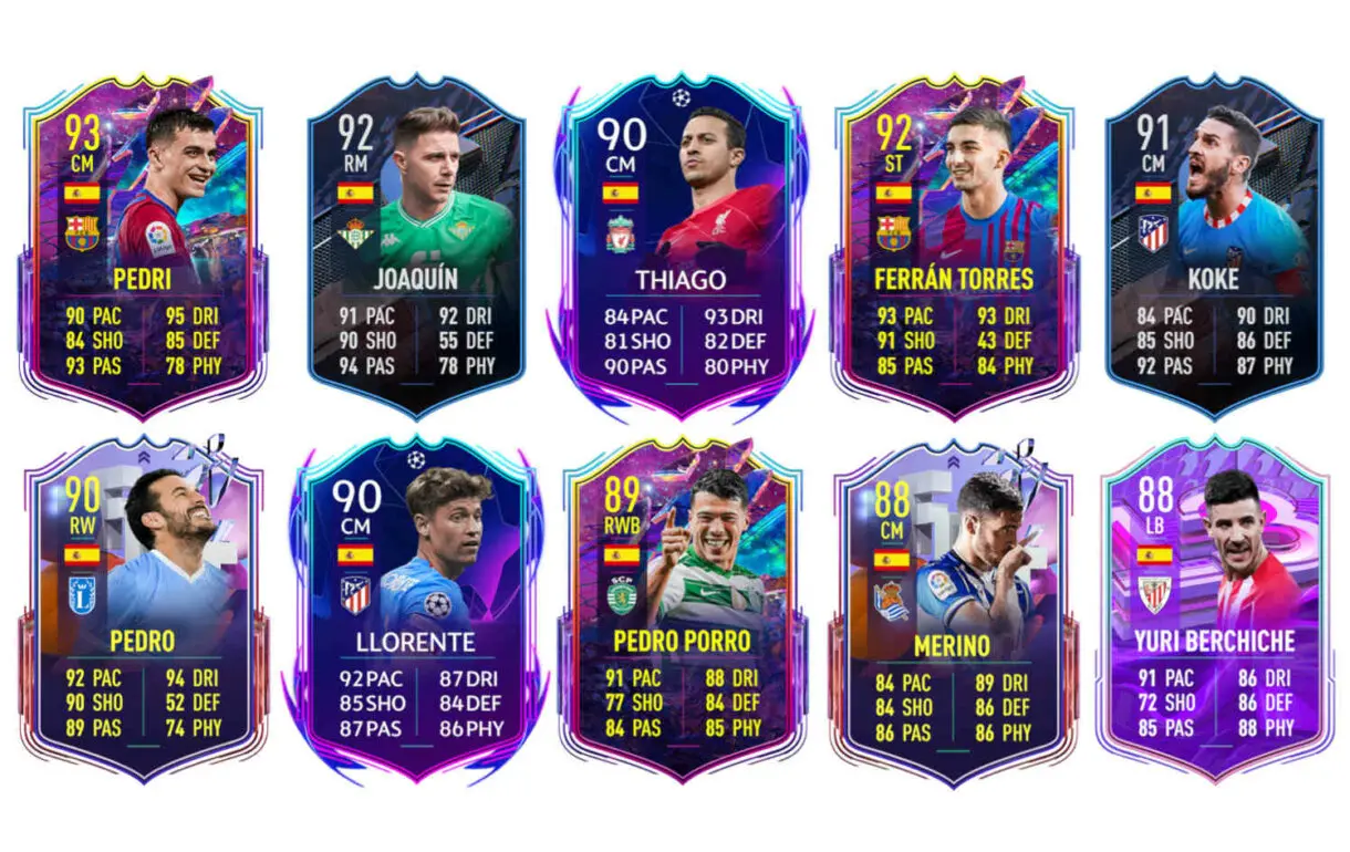 Links naranjas España Ander Herrera Flashback FIFA 22 Ultimate Team