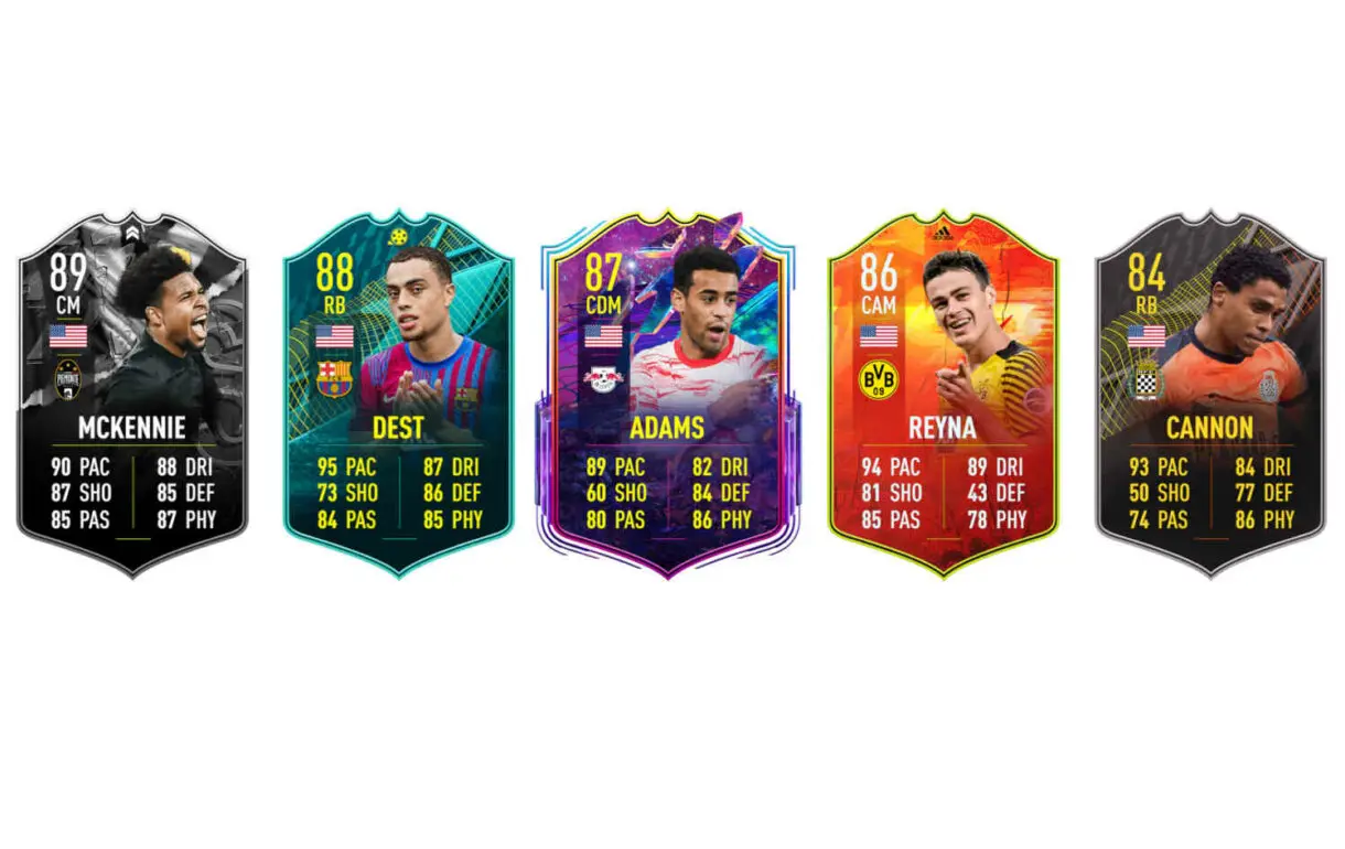Links naranjas Estados Unidos Dempsey FUT Heroes Captains FIFA 22 Ultimate Team