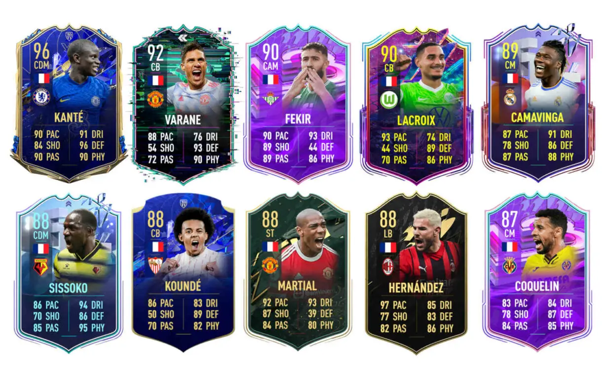 Links naranjas Francia Terrier POTM Ligue 1 FIFA 22 Ultimate Team