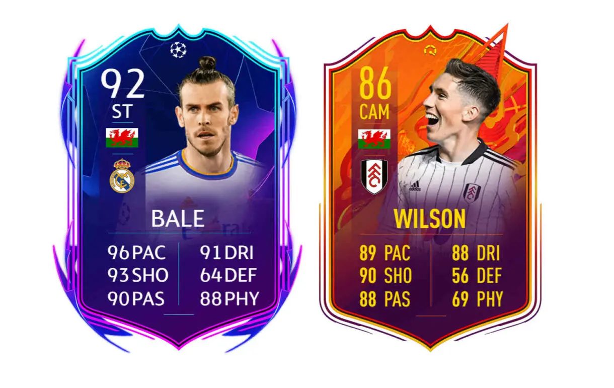 Links naranjas Gales Ramsey RTTF FIFA 22 Ultimate Team