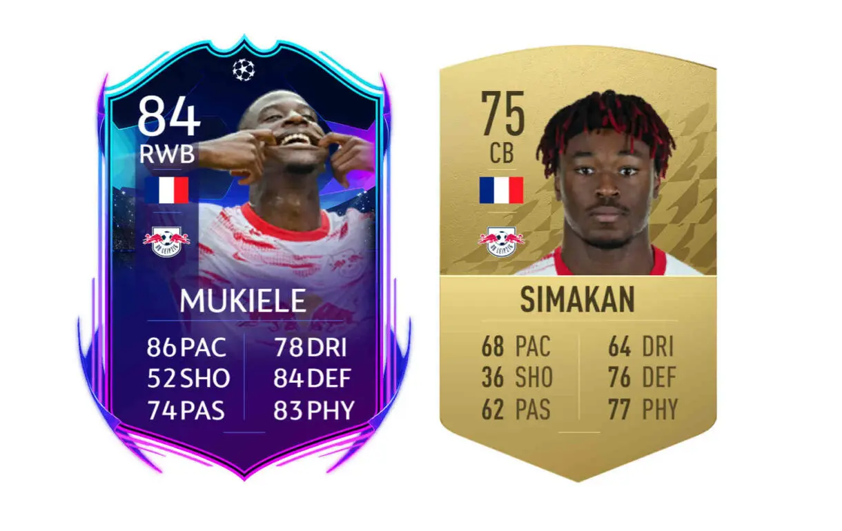 Links perfectos Nkunku POTM Bundesliga FIFA 22 Ultimate Team