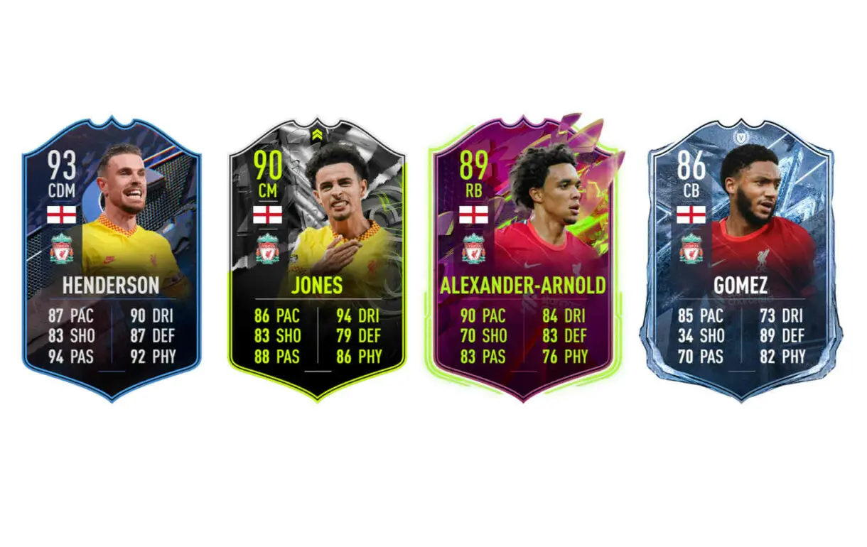 Links perfectos Oxlade-Chamberlain RTTF FIFA 22 Ultimate Team