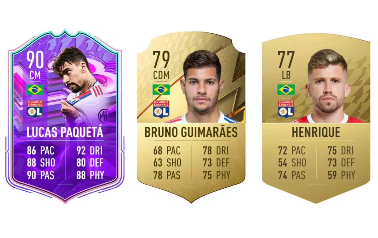 Links perfectos Thiago Mendes Showdown FIFA 22 Ultimate Team