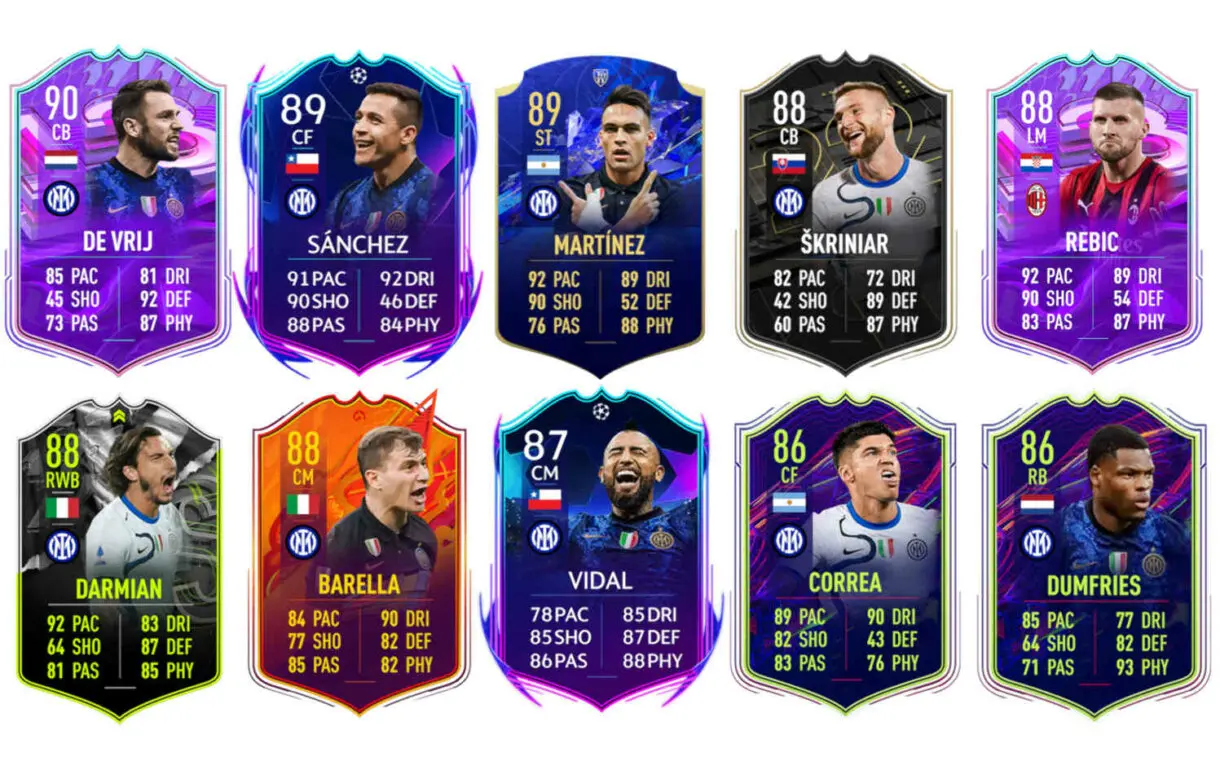 Links verdes Brozovic Showdown FIFA 22 Ultimate Team