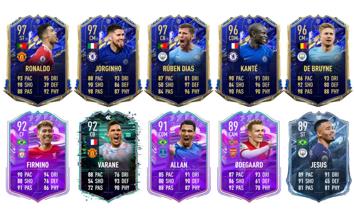Links verdes Joe Cole FUT Heroes Captains FIFA 22 Ultimate Team