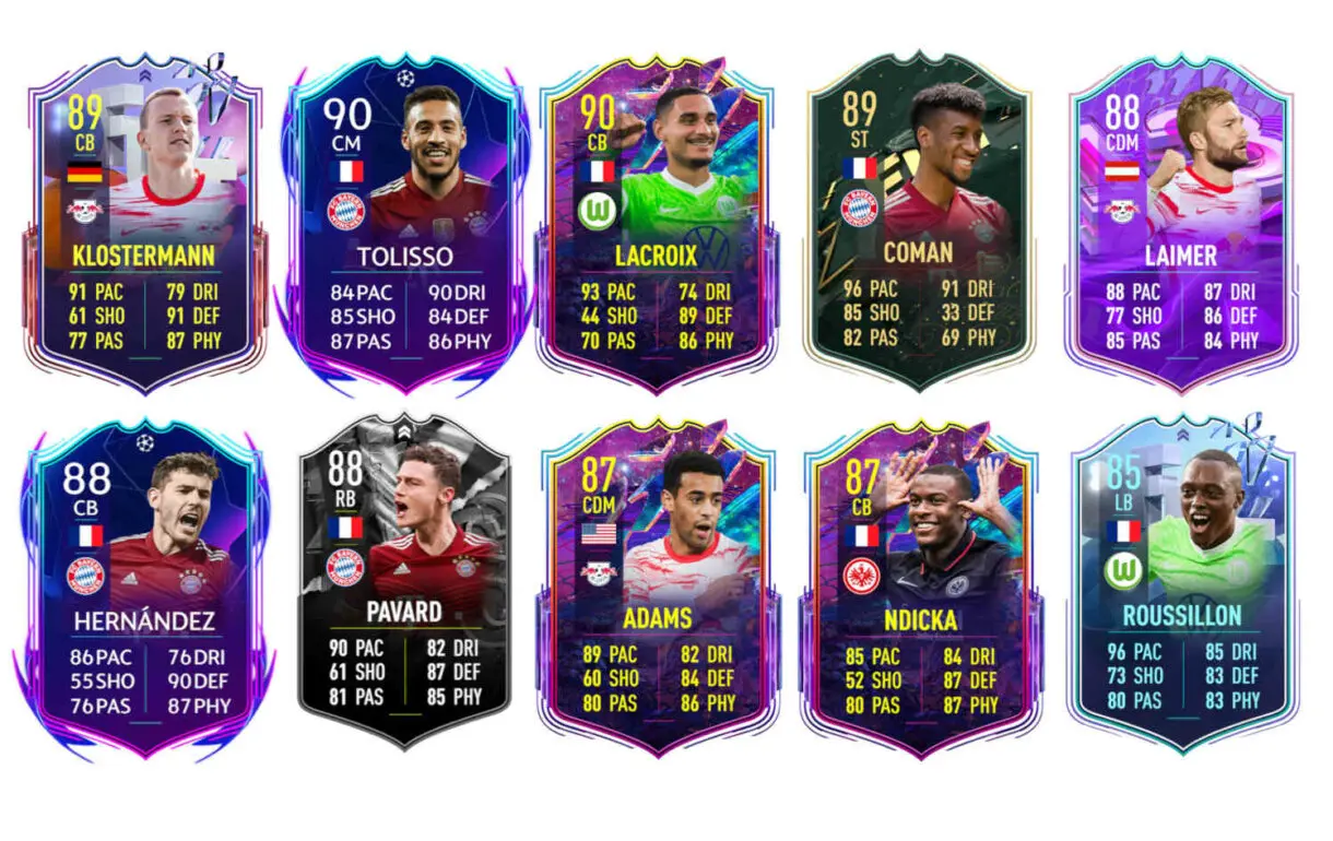 Links verdes Nkunku POTM Bundesliga FIFA 22 Ultimate Team