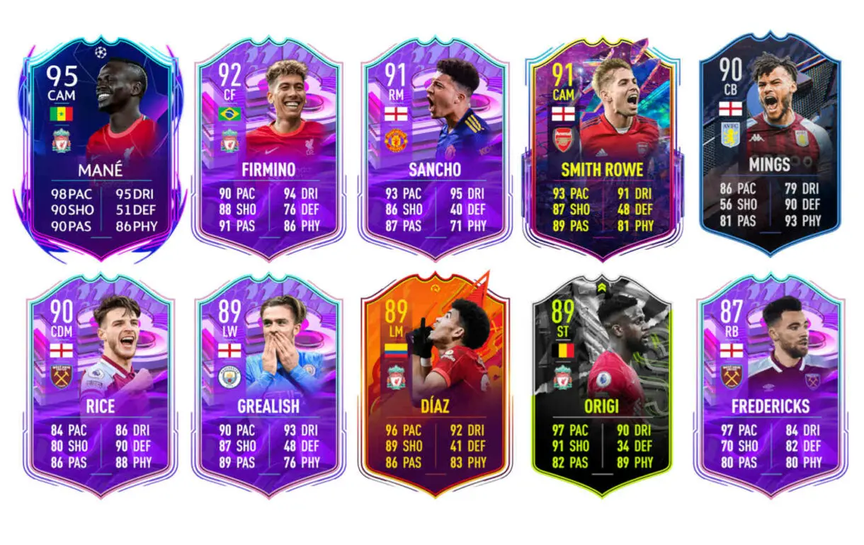 Links verdes Oxlade-Chamberlain RTTF FIFA 22 Ultimate Team