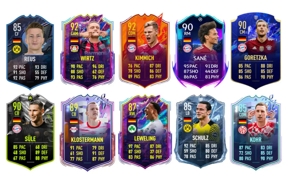 Links verdes Lars Stindl FUT Captains FIFA 22 Ultimate Team