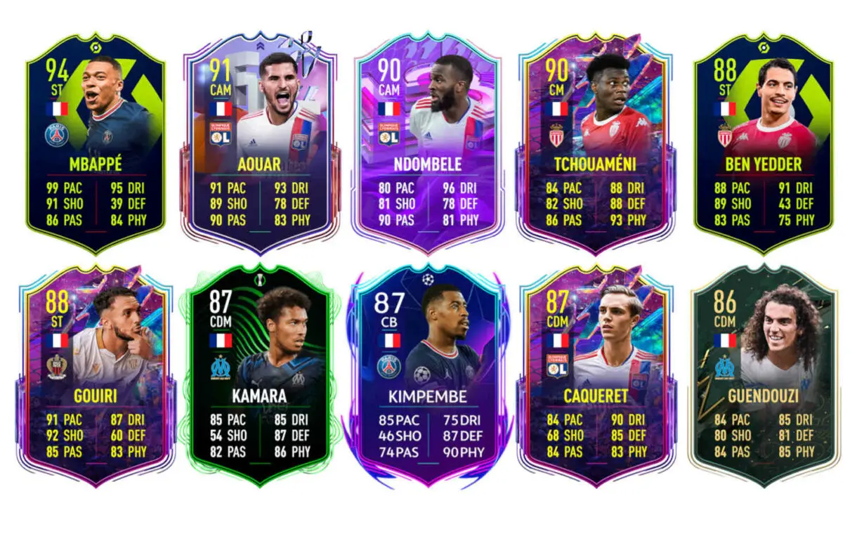 Links verdes Terrier POTM Ligue 1 FIFA 22 Ultimate Team