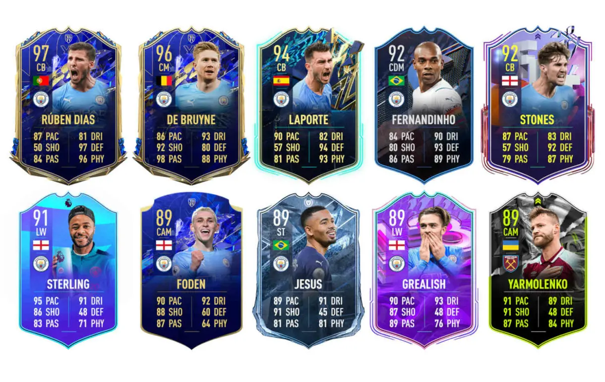Link verdes Zinchenko Showdown FIFA 22 Ultimate Team