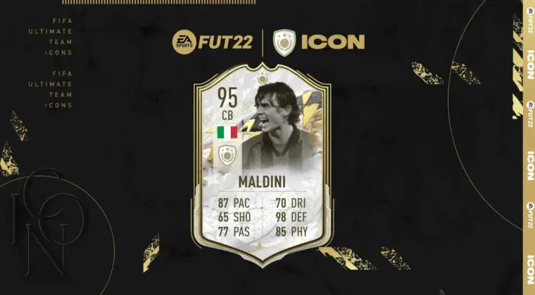 Imagen de FIFA 22 Iconos: ya disponible en SBC el central más exclusivo de Ultimate Team (Maldini Moments)