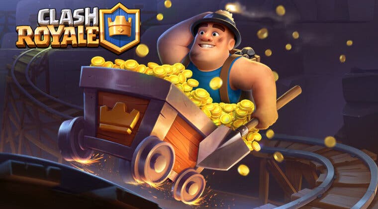 Imagen de Clash Royale: Cómo ganar el evento de Mineros buscando oro