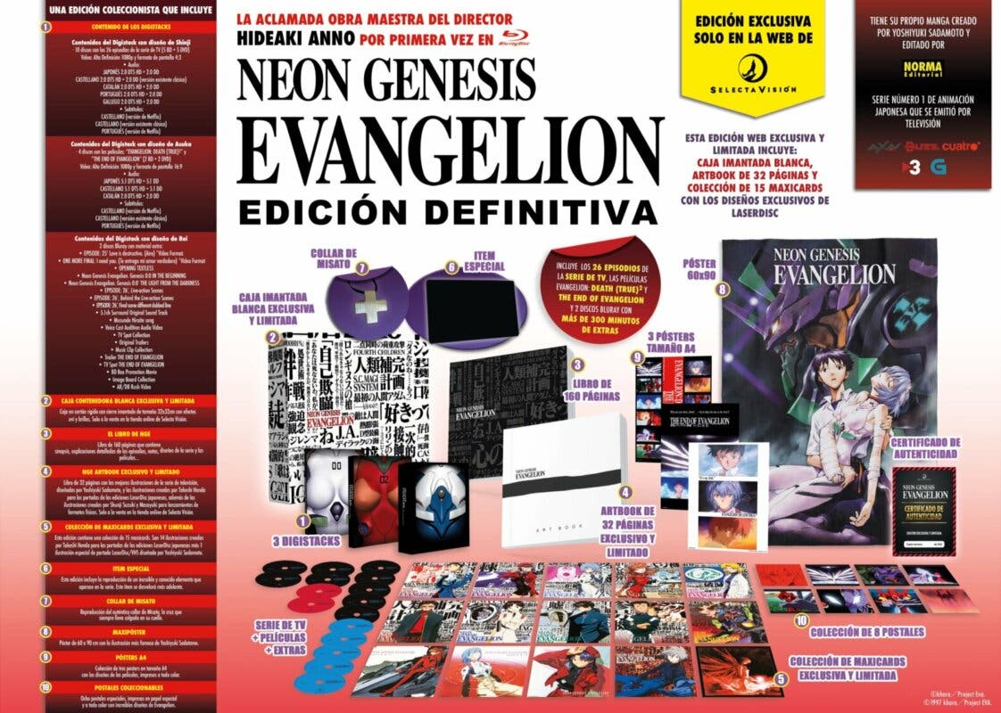 Neon Genesis Evangelion Edicion ultralimitada