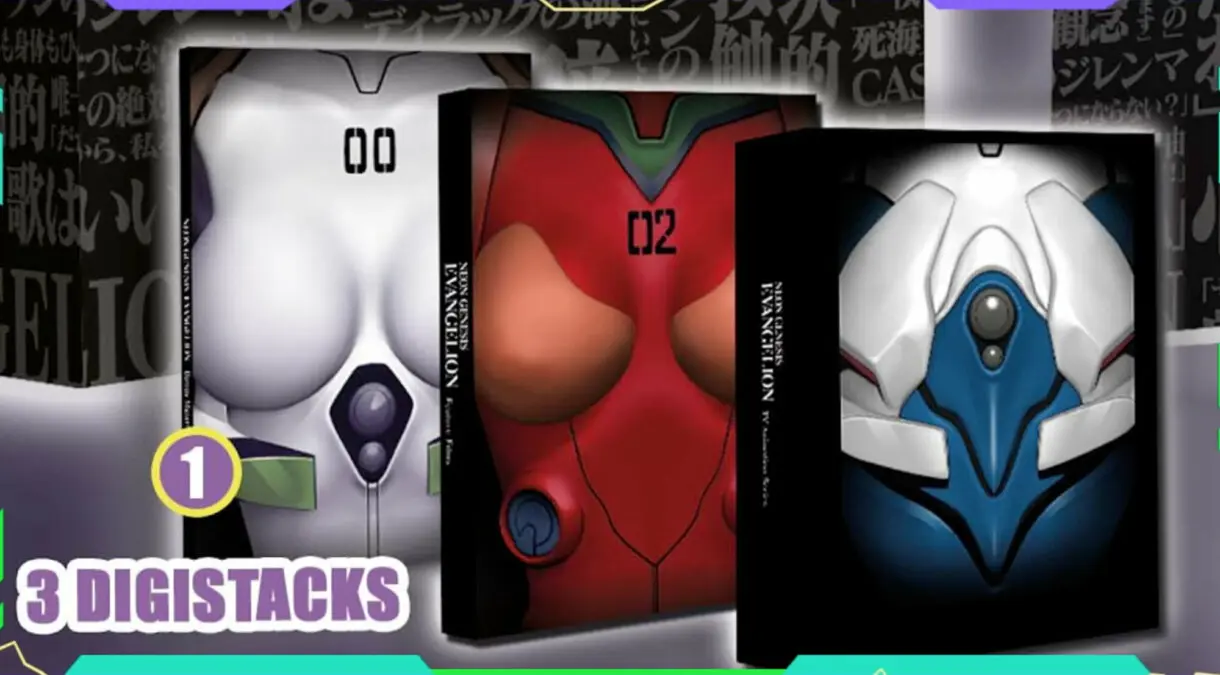Neon Genesis Evangelion formato fisico