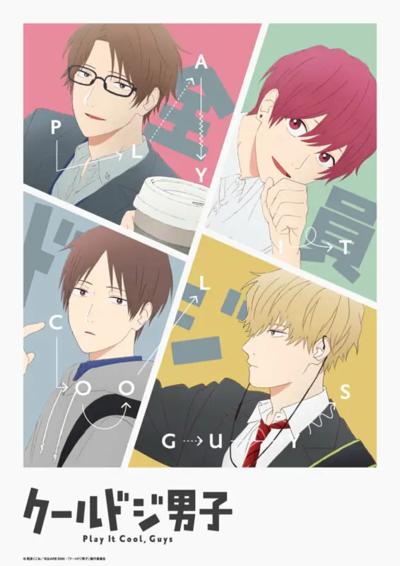 cartel de play it cool, guys