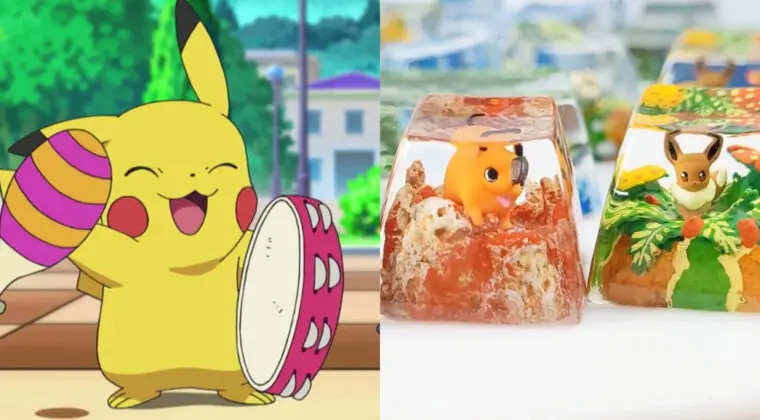 Imagen de Vas a querer personalizar tu teclado con estas increíbles teclas que guardan Pokémon en su interior