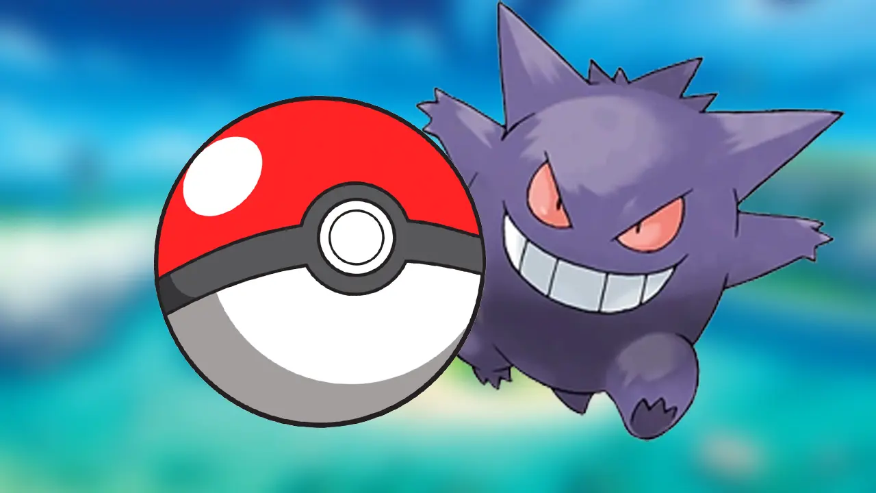 pokémon gengar poké ball