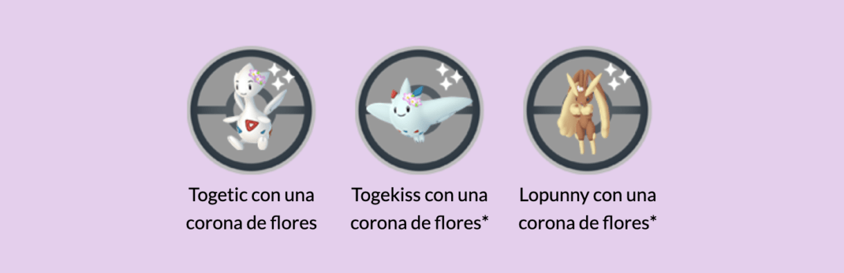 Pokemon GO flores primavera