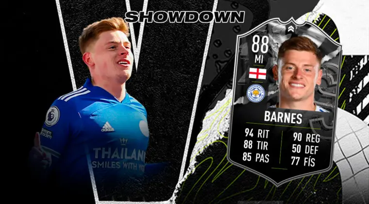 Imagen de FIFA 22: ¿Merece la pena Harvey Barnes Showdown? + Solución del SBC