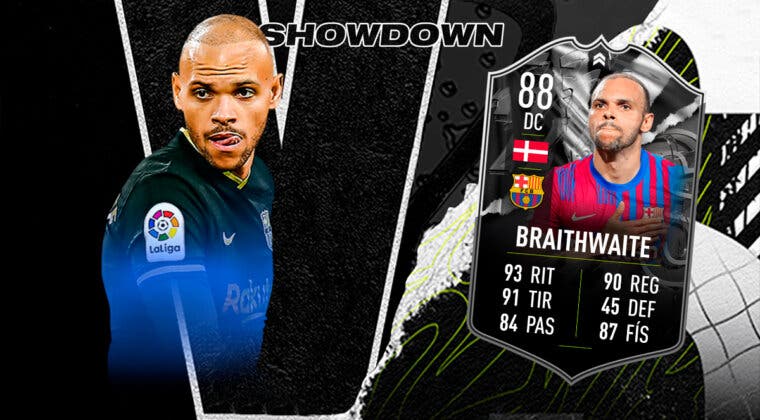 Imagen de FIFA 22: ¿Merece la pena Martin Braithwaite Showdown? + Solución del SBC