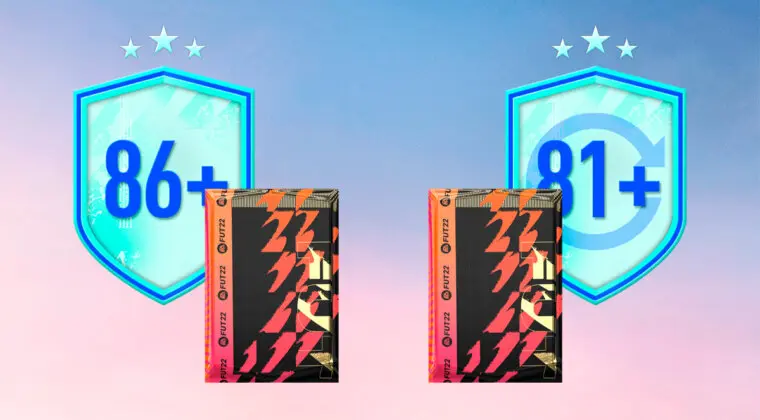 Imagen de FIFA 22: ¿Merecen la pena los SBC's "Doble mejora 86+" y "Mejora de inicio diario"? + Solución