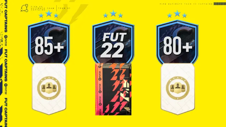FIFA 22 Ultimate Team SBC Elección de jugador 80+ 85+ Valor