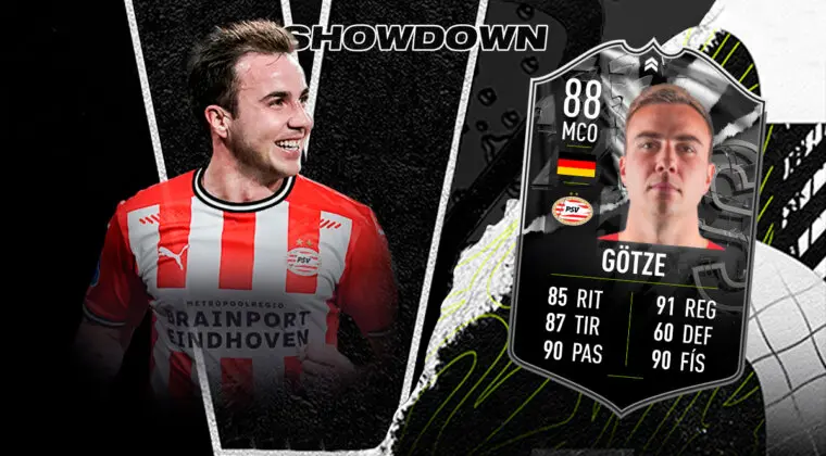 Imagen de FIFA 22: ¿Merece la pena Mario Götze Showdown? + Solución del SBC
