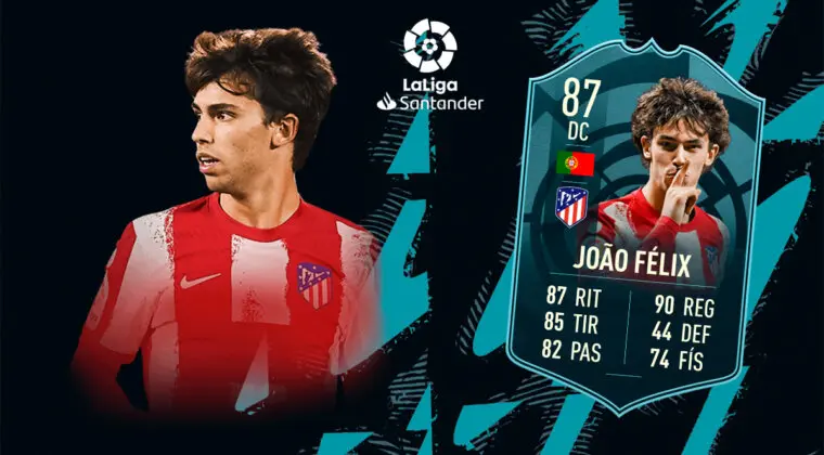 Imagen de FIFA 22: ¿Merece la pena Joao Félix POTM de la Liga Santander? + Solución del SBC