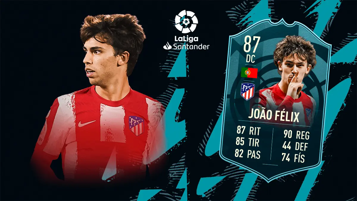 FIFA 22 Ultimate Team SBC Joao Félix POTM LaLiga Santander marzo