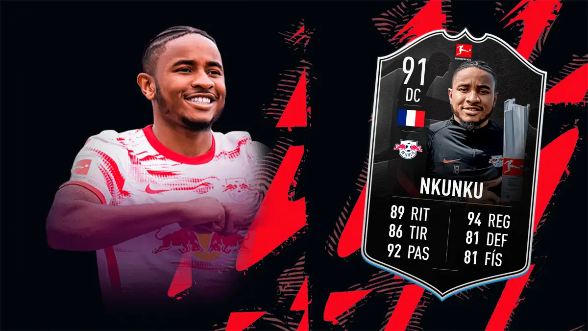 FIFA 22 Ultimate Team SBC Nkunku POTM Bundesliga marzo