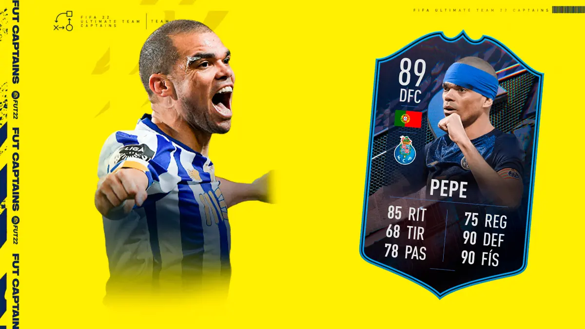 FIFA 22 Ultimate Team SBC Pepe FUT Captains