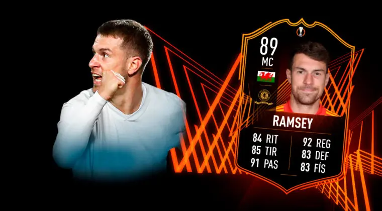 Imagen de FIFA 22: ¿Merece la pena Aaron Ramsey RTTF? + Solución del SBC