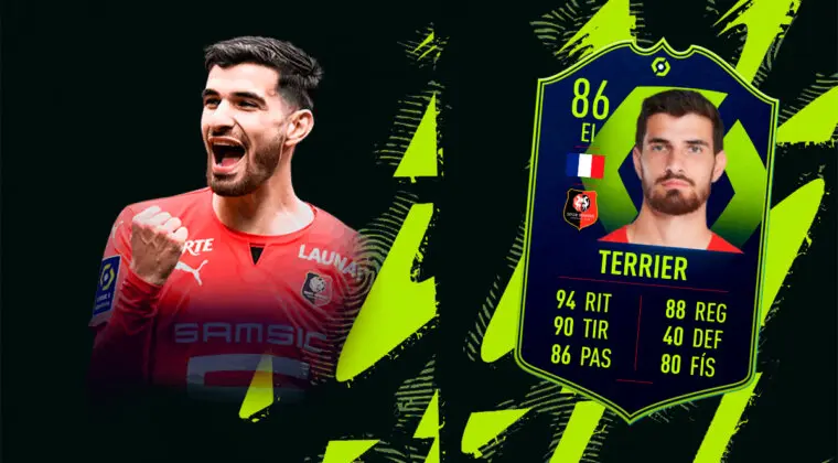 Imagen de FIFA 22: ¿Merece la pena Martin Terrier POTM de la Ligue 1? + Solución del SBC