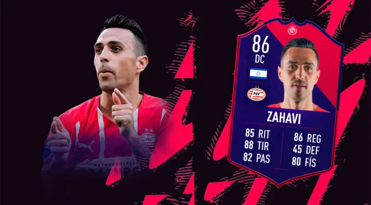 Imagen de FIFA 22: ¿Merece la pena Eran Zahavi POTM de la Eredivisie? + Solución del SBC