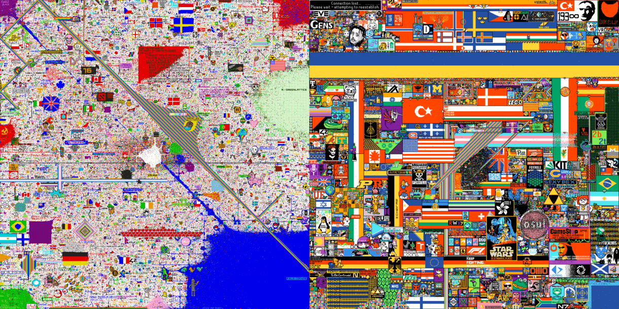 primeros dias de reddit place