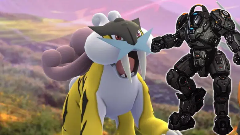 Pokémon Raikou meca